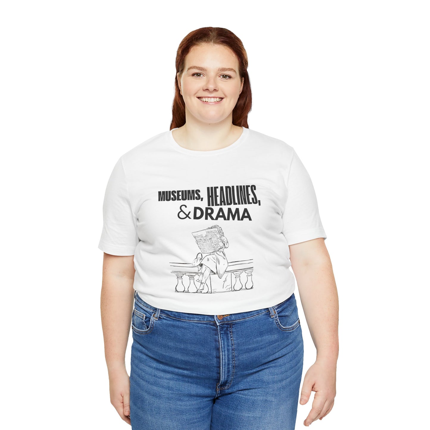 Museums, Headlines and Drama - White