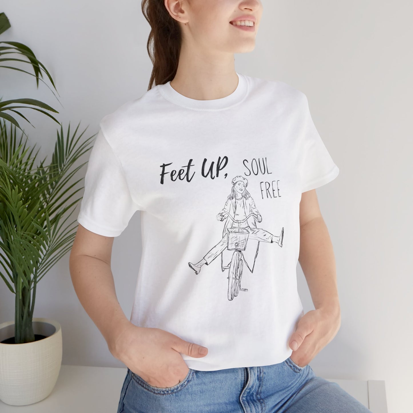 Feet Up, Soul Free - White